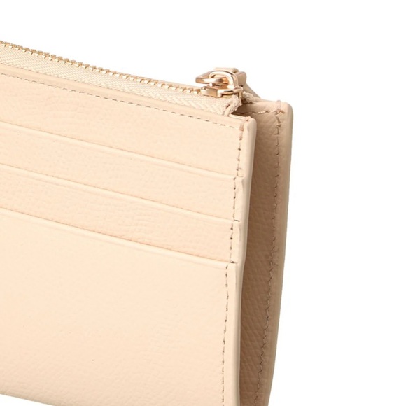 Valentino Women’s Gia Palmellato Leather Card Holder Wallet - Picture 2 of 3